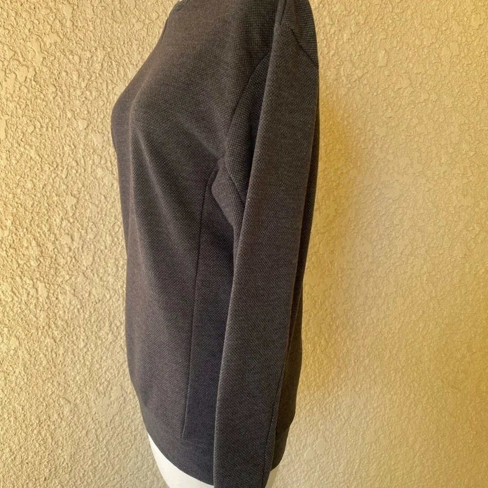 ZARA Essentials Unisex Long Sleeve Sweatshirt Gray Size Small‎